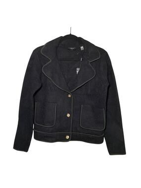 NWT - Tahari Black Jacket - Gold Detailed Buttons - Size Small
